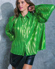 CUTY AESTHETIC FOILED TOP