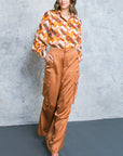 ENJOY EACH DAY WOVEN TOP