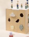 Wooden Activity Cube