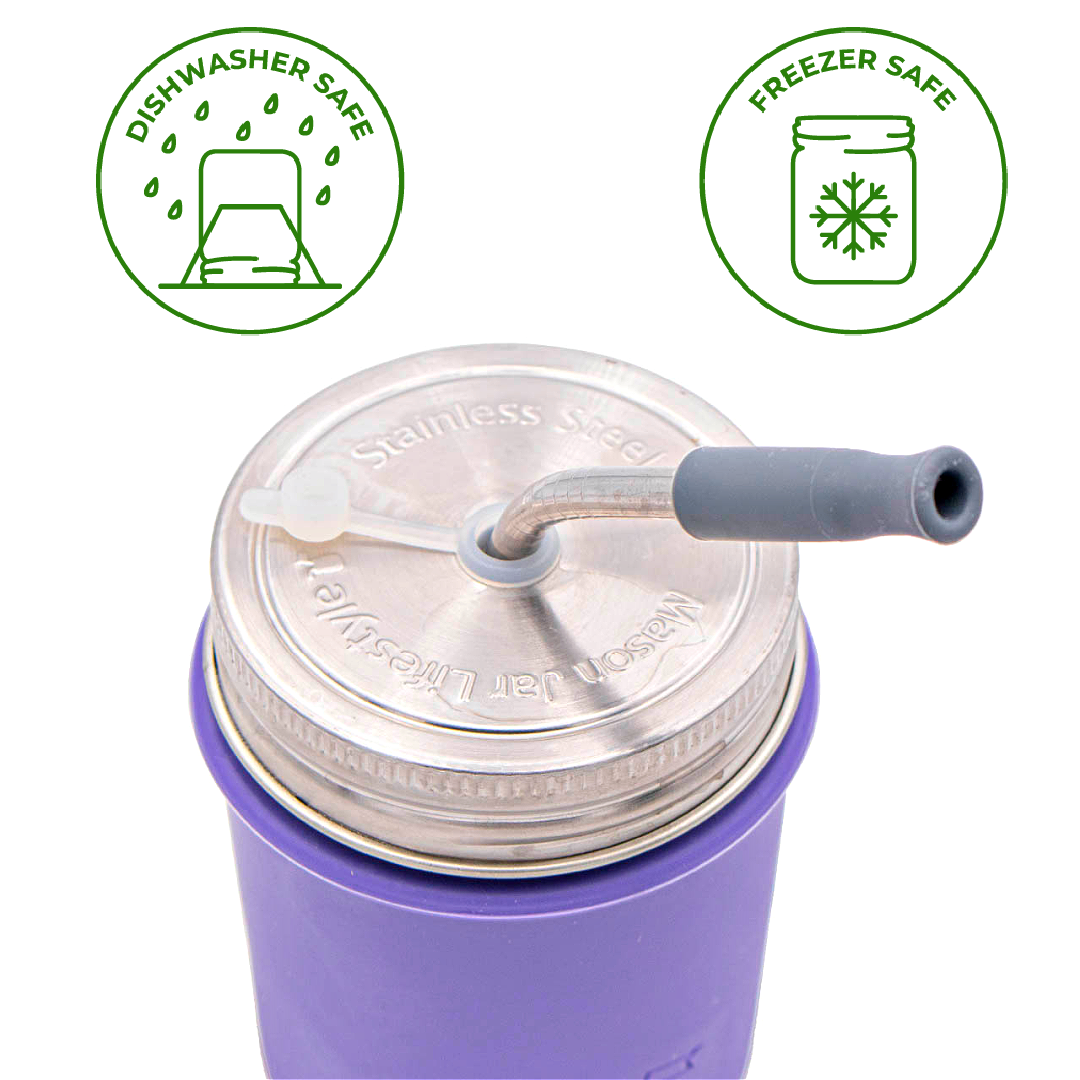 Mason Jar Lifestyle Tumbler Lids - Thumbnail 3