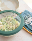 Food Huggers - Food Huggers Lid Extra Large  Gradual Green