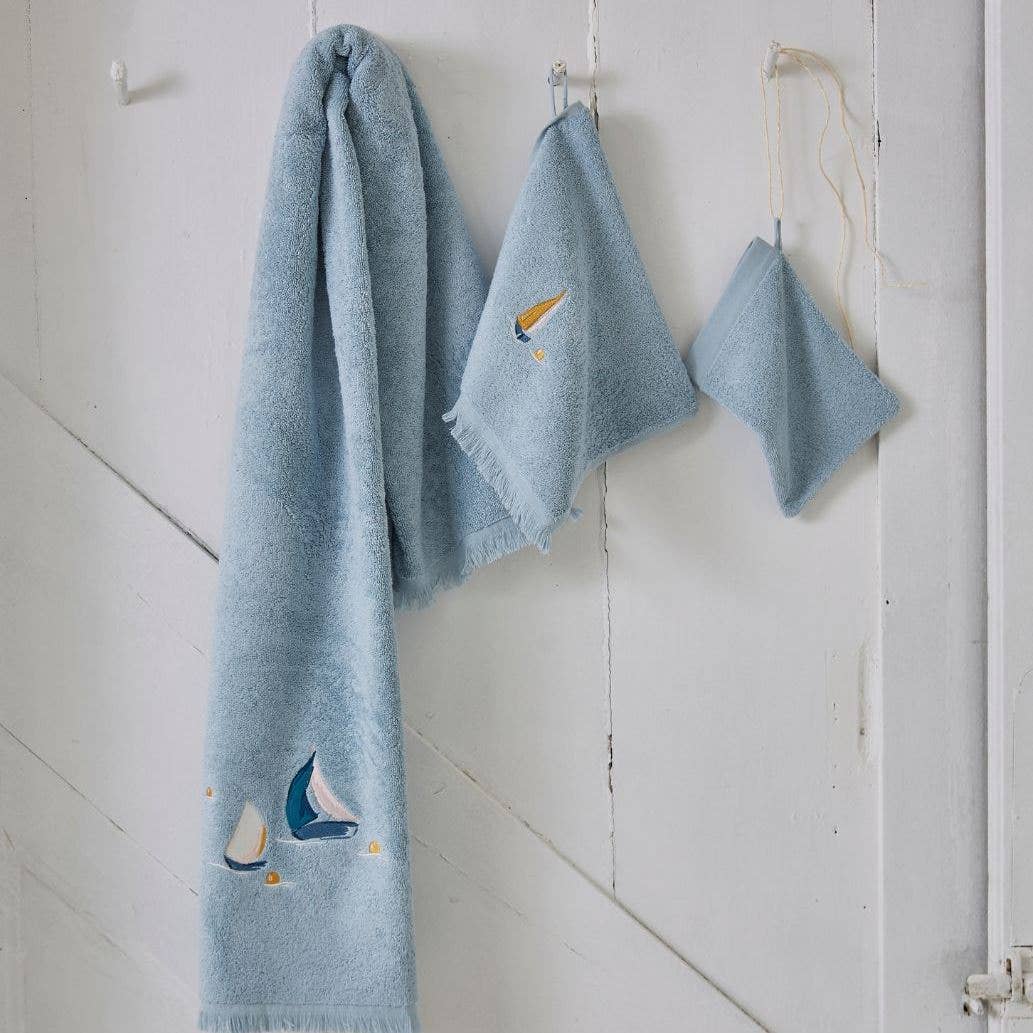 Au Large  mer du nord Washcloth