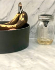 Jarware Silicone Fruit Fly Trap, Regular Mouth Mason Jar