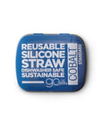 Silicone Straw with Travel Tin - Standard Size
