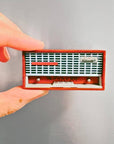 3D Vintage Style Mini Retro Radio Fridge Magnet