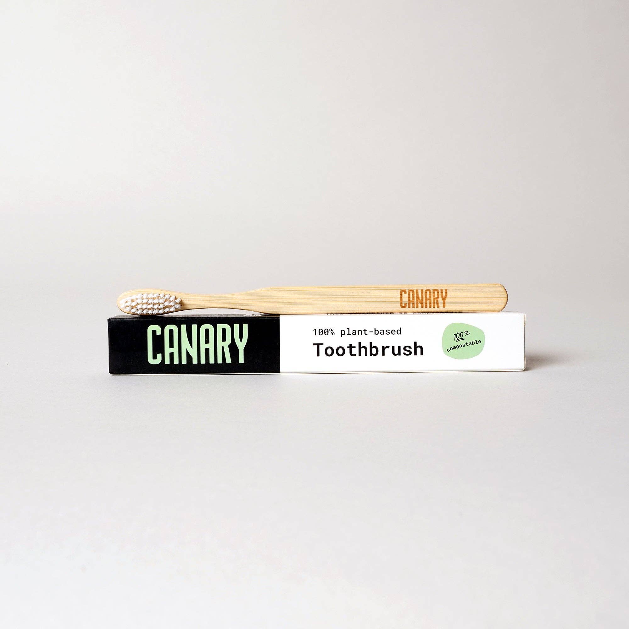 Fully Compostable Bamboo Toothbrush