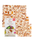 Bee's Wrap - New! Bakery Lane - Assorted 3 Pack - Seasonal Print