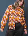 ENJOY EACH DAY WOVEN TOP