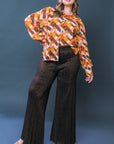 ENJOY EACH DAY WOVEN TOP