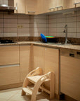 Foldable Montessori Kitchen Step Stool