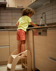 Foldable Montessori Kitchen Step Stool