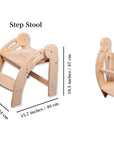 Foldable Montessori Kitchen Step Stool
