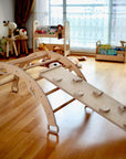 Montessori Arch Rocker with Ramp and Pillow