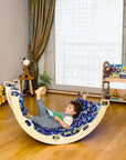 Montessori Arch with XL Forest Design Pillow
