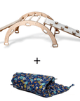 Montessori Climbing Arch Rocker with 2 Ramps and Pillow