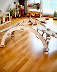 5 Pieces Climbing Set - Climbing Triangle / Arch Rocker, XL Pillow, and 2 Ramps