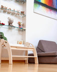 Twins Montessori Kitchen Stool - Wooden Step Stool for Kids