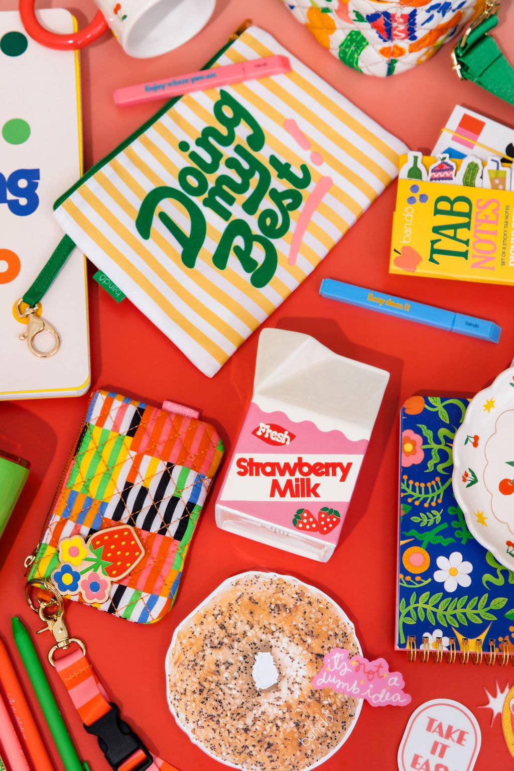 Ban.do - Vase, Strawberry Milk