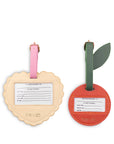 Ban.do - Luggage Tag Set, Heart and Cherry
