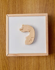 Wooden Safari Animal Puzzle Box for Toddlers