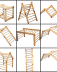Transformable Climbing Triangle / Cube Set