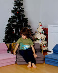 Transformable Kids Play Mat and Couch for Playtime and Relaxation
