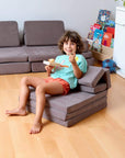 Transformable Kids Play Mat and Couch for Playtime and Relaxation