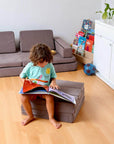 Transformable Kids Play Mat and Couch for Playtime and Relaxation