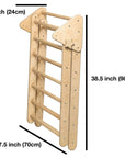 5 Pieces Climbing Set - Climbing Triangle / Arch Rocker, XL Pillow, and 2 Ramps