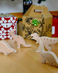 Wooden Dinosaur Set