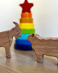 Wooden Farm Animals Set