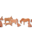 Wooden Farm Animals Set