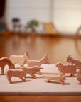 Wooden Farm Animals Set