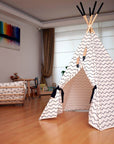 XL Teepee Tent and Play Mat Set