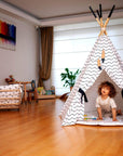 XL Teepee Tent and Play Mat Set