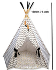 XL Teepee Tent and Play Mat Set