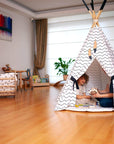 XL Teepee Tent and Play Mat Set