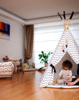 XL Teepee Tent and Play Mat Set